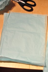 4 layers of tissue paper