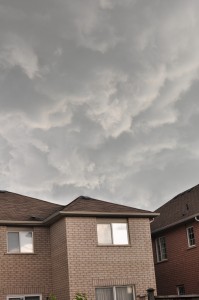 storm rollin' in
