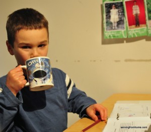 Hot chocolate and the Word