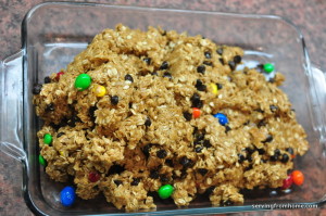 monster cookie bars
