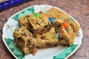 monster cookie bars